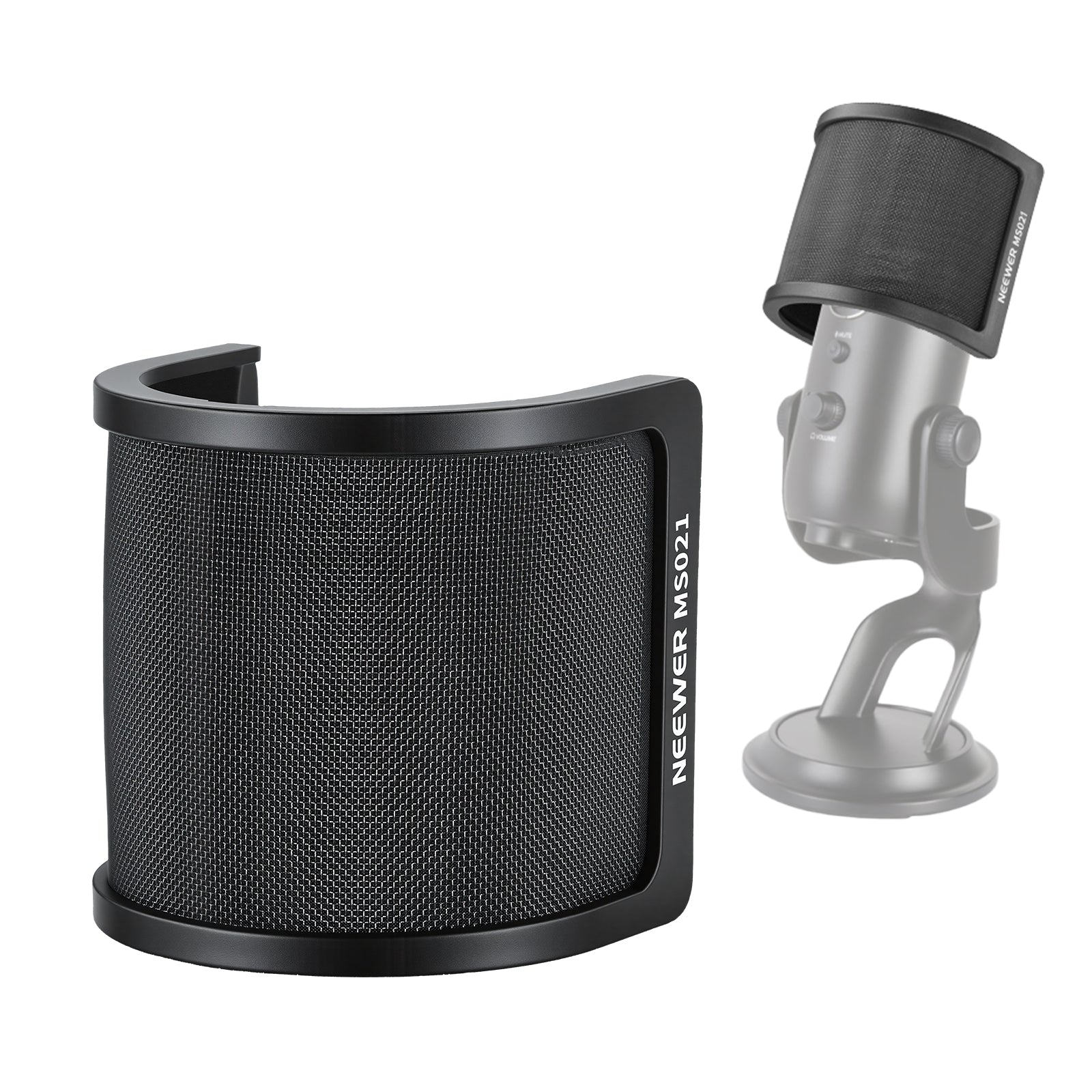 NEEWER MS021 Microphone Pop Filter For 35-55 mm Mics