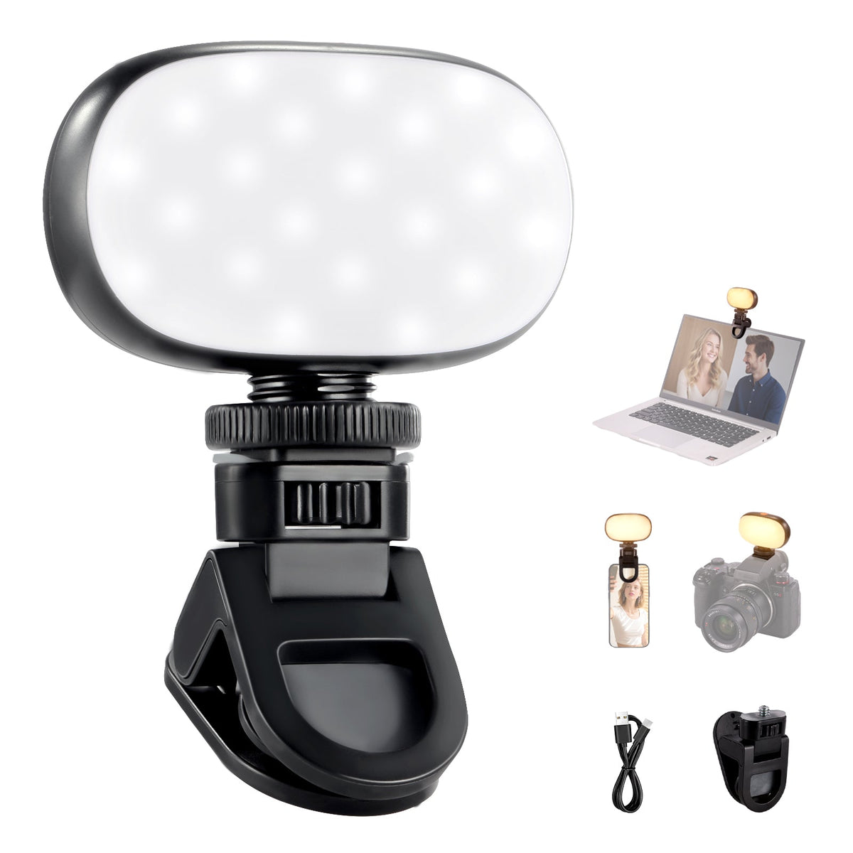 neewer selfie light clip replacement