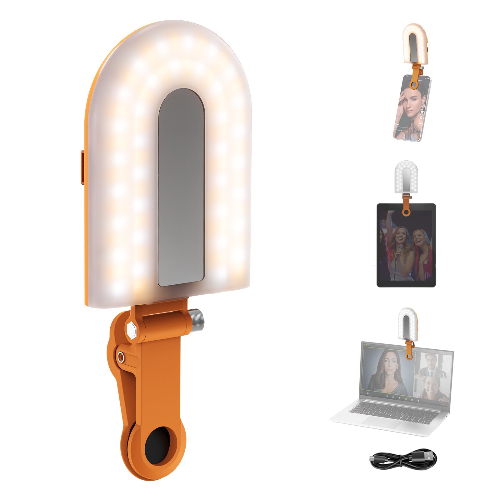 NEEWER GM66 Clip on Selfie Light