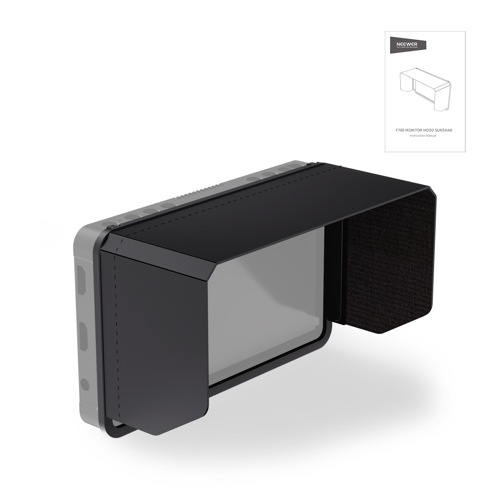 NEEWER MA007 Monitor Sunshade Hood for F700 Monitor