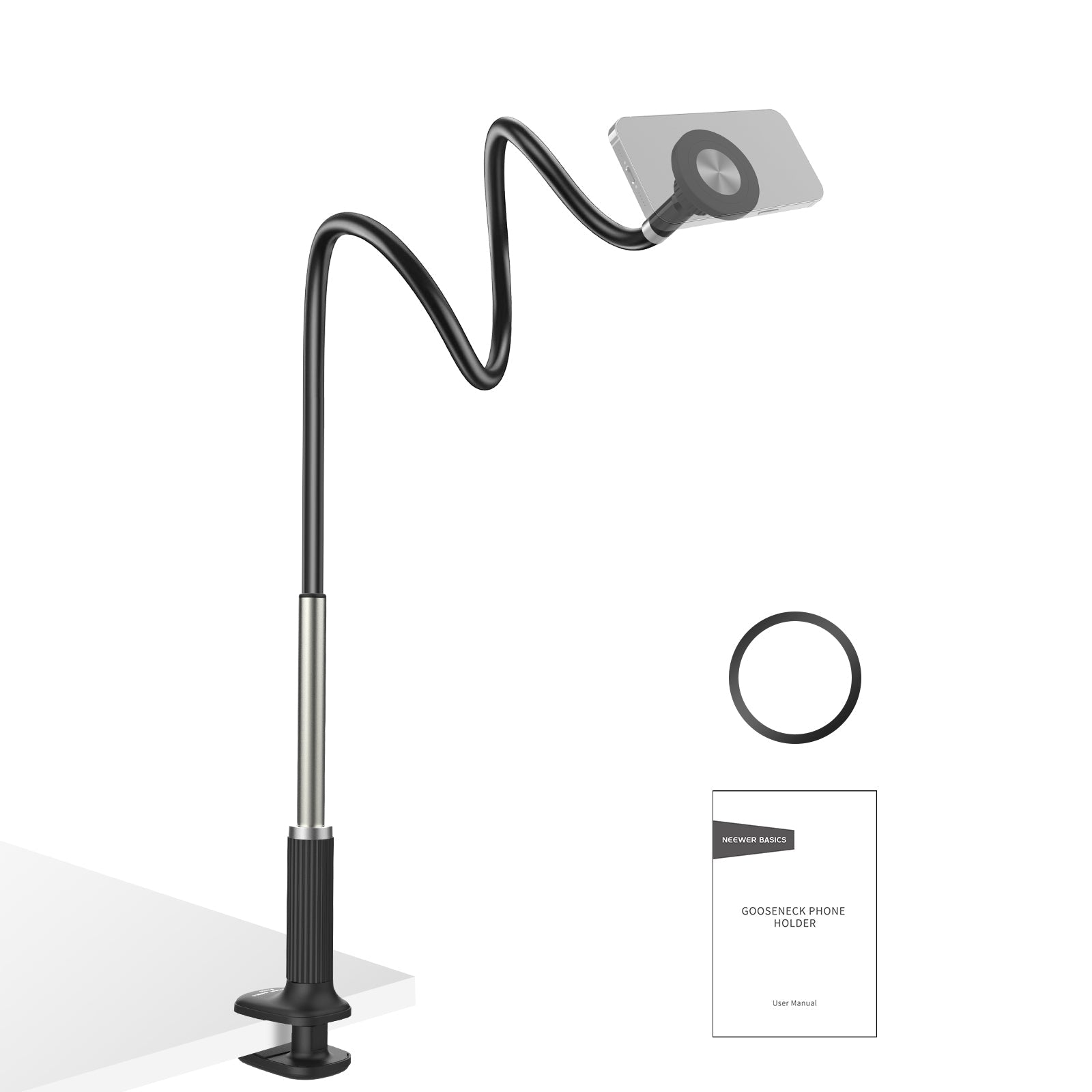 NEEWER PA151 Magnetic Phone Stand for Desk