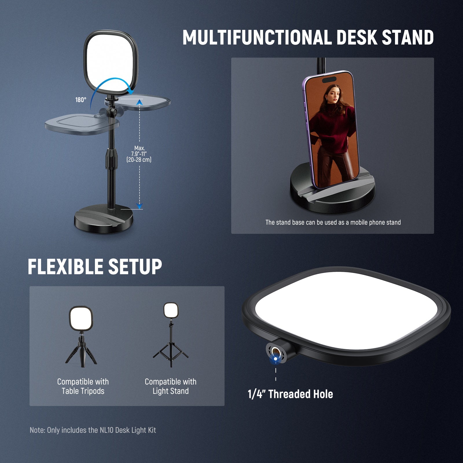 Multifunctional Desk Stand