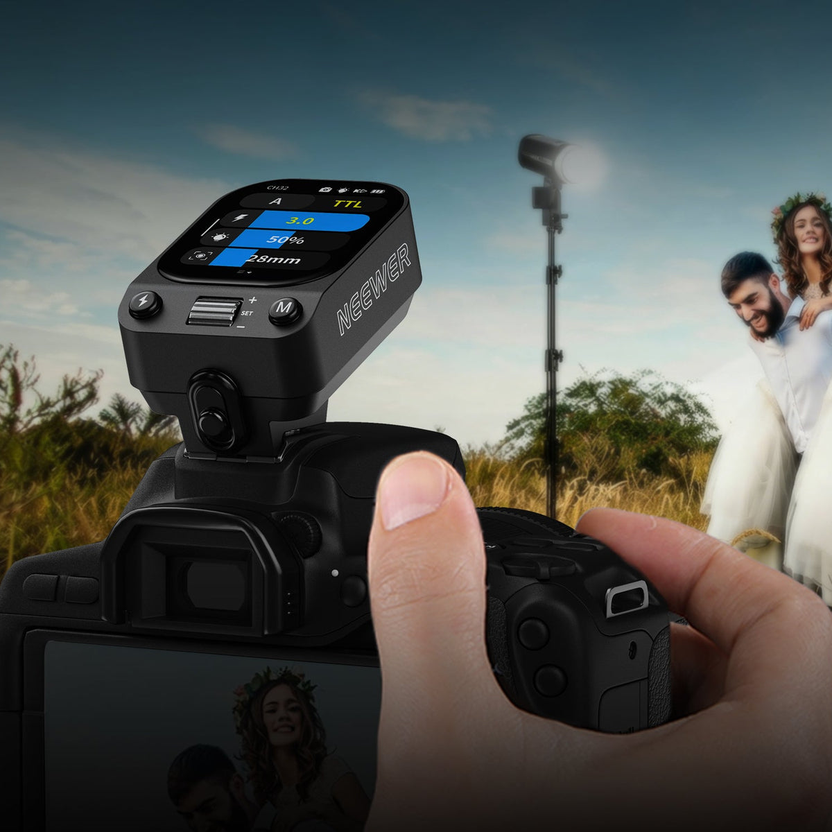 Wireless Flash Trigger for Canon, Sony & More – NEEWER UK – NEEWER.UK