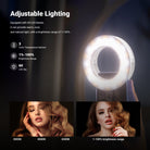 NEEWER N28 Mini Selfie Ring Light is equipped with 60 LED beads.
