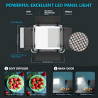 Neewer 2 Packs 660 LED Video Light with APP Control