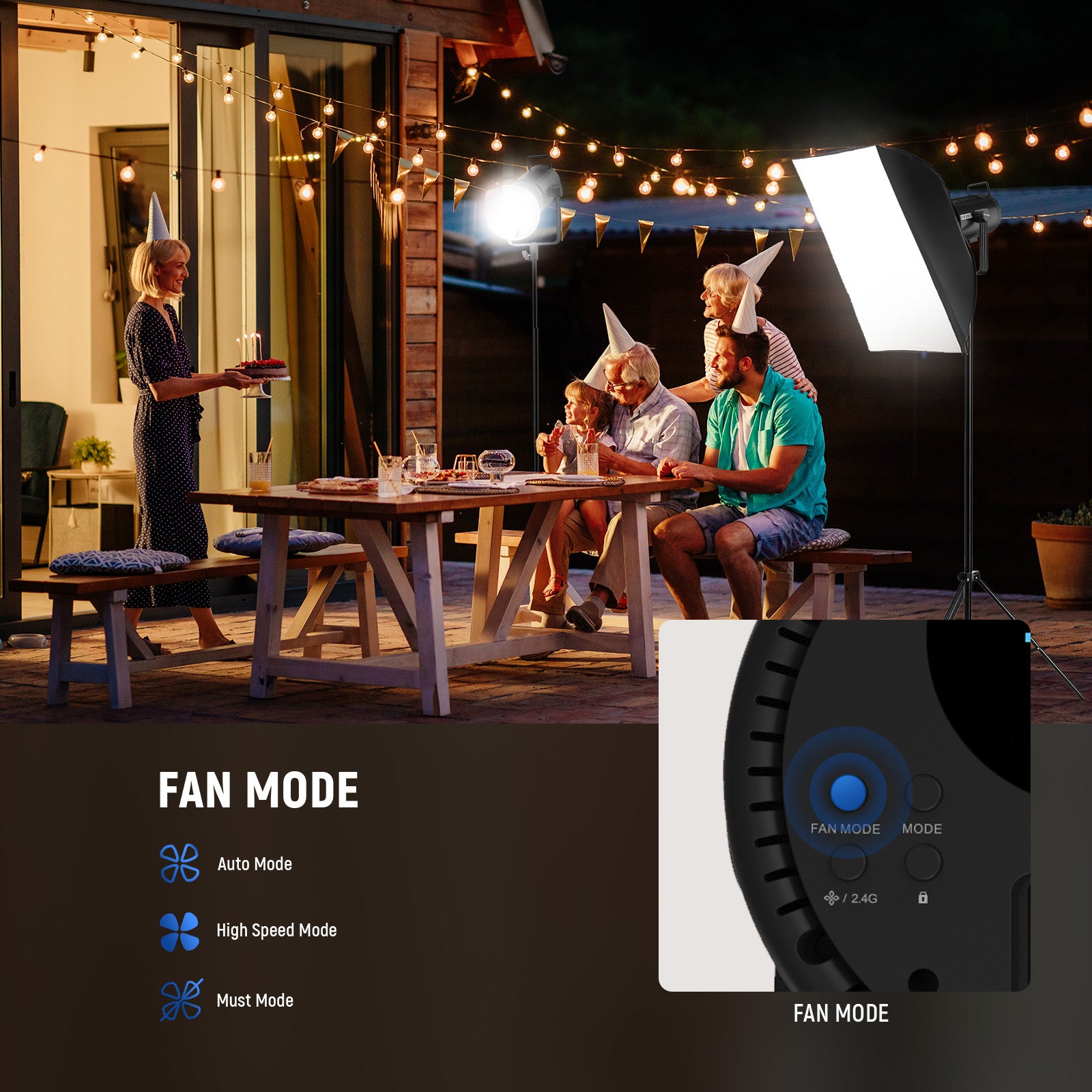 NEEWER CB200C 200W 23000lux/m RGB COB LED Video Light – NEEWER.UK