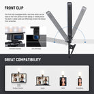 Great Compatibility of the NEEWER BL120B Clip On LED Phone Selfie Light Kit