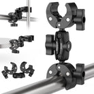 NEEWER CA160 Double Super Clamp Mount with Magic Arm