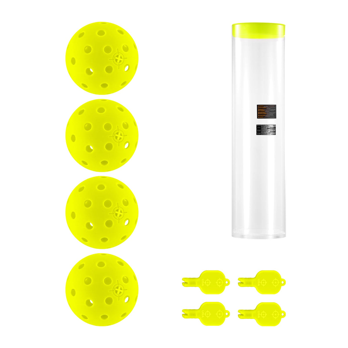 NEEWER PB02 4-Pack LED Pickleball Set for Night Play – NEEWER.UK
