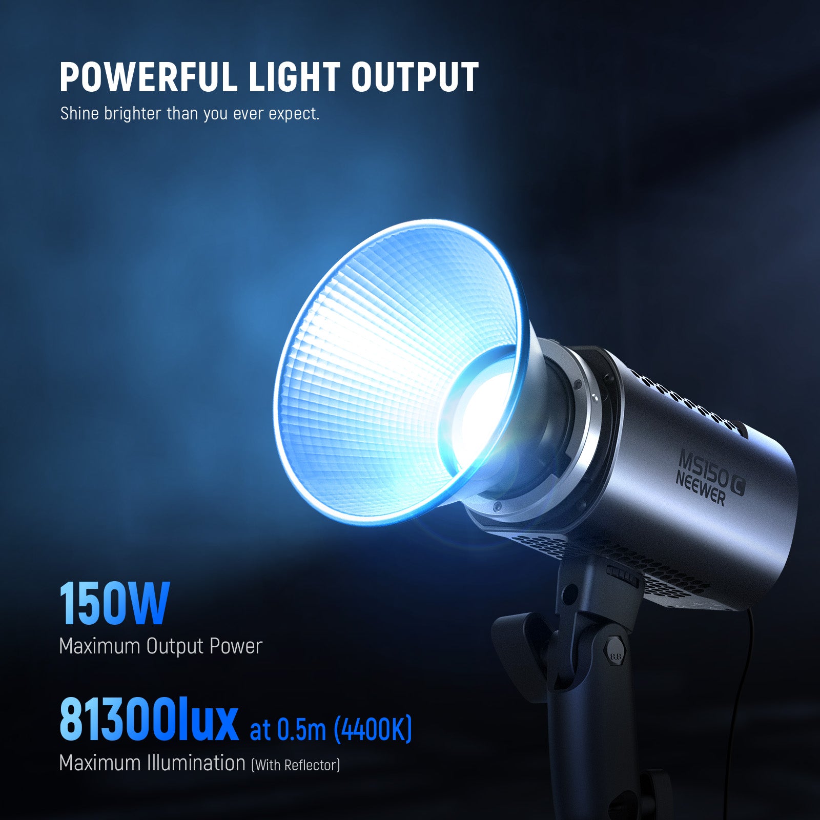 NEEWER MS150C 150W RGB Portable LED Video Light – NEEWER.UK