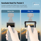 NEEWER CA152 Sunshade Hood For Pocket 3