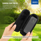 NEEWER PB032 Carrying Case is compatible with the Insta 360 X5 Action Camera