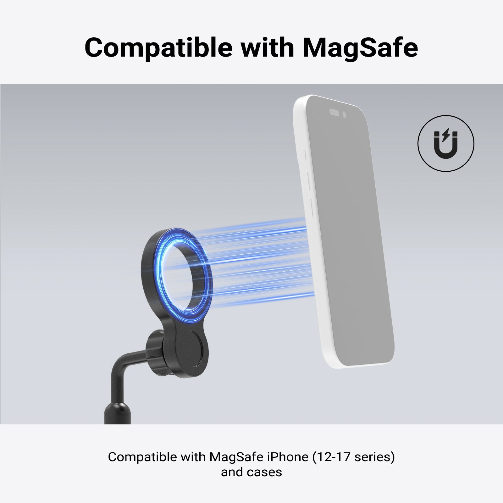 NEEWER Magnetische telefoonstatiefhouder met koude schoen NEEWER Magnetische telefoonstatiefhouder met koude schoen