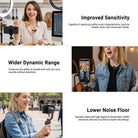 All three girls used the NEEWER LM10 Mini Wired Lavalier Microphone during their video shoot.