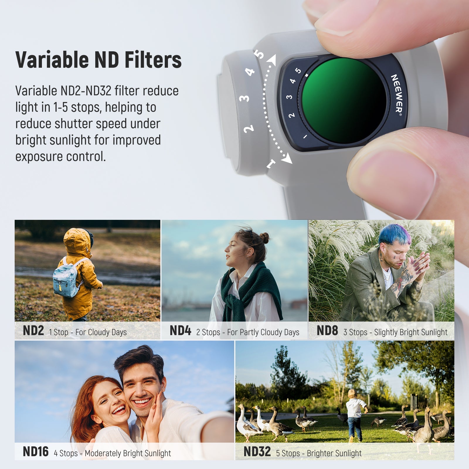 NEEWER Magnetische ND Filterset, Compatibel Met DJI Osmo Pocket 3 Creator Combo Accessoires 4 Pack Multilayer Hd Nd8 Pl Nd16 Pl Nd32 Pl Nd64 Pl 2 Schermbeschermfolies En Doeken 2897225025 NEEWER Magnetische ND Filterset, Compatibel Met DJI Osmo Pocket 3 Creator Combo Accessoires 4 Pack Multilayer Hd Nd8 Pl Nd16 Pl Nd32 Pl Nd64 Pl 2 Schermbeschermfolies En Doeken 2897225025
