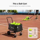 NEEWER TB03B Tennis Ball Bag works with a ball cart for portability.