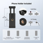 Phone holder included