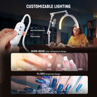 This lash light for eyelash tech offers with a 3000K-6500K color temperature range.