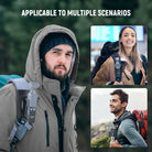 NEEWER GP-67 Backpack Strap Mount Kit is applicable to multiple scenarios.