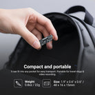 NEEWER AC045 Magnetic Mount Adapter for Insta360 GO Ultra is compact and can fits into any pocket.