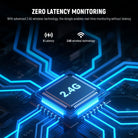 With advanced 2.4G wireless technology, the dongle enables real time monitoring without latency