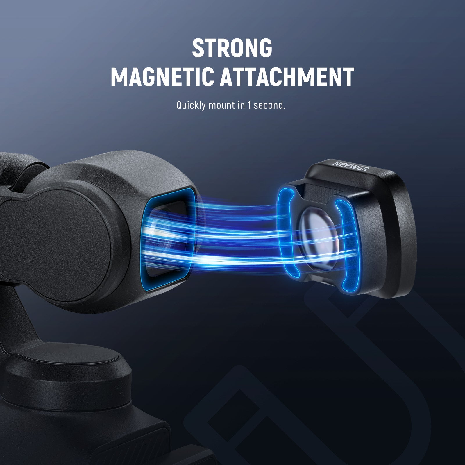 NEEWER LS-64 2X Macro Lens for DJI Osmo Pocket 3 / Pocket 4 & Xtra