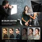 This lighting kit offers versatile lighting solutions.