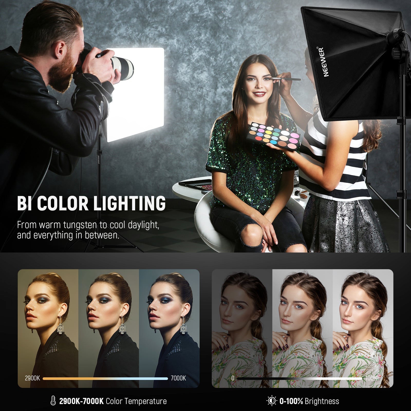 This lighting kit offers versatile lighting solutions.