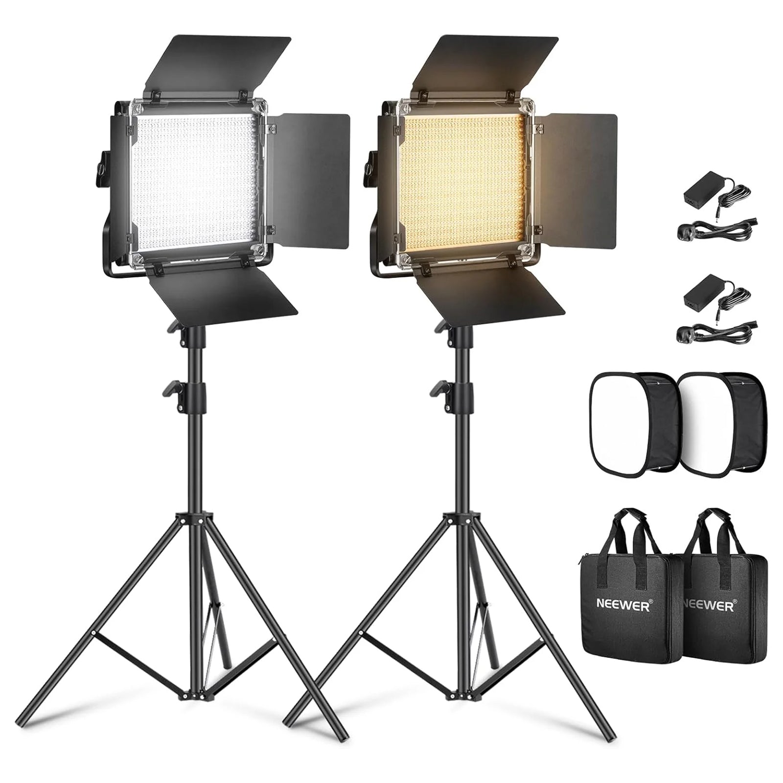 Neewer Soporte Tripode de Luz para Fotografía en Estudio, Vídeo, Retrato y Fotografía de Iluminación, Reflectores, Softboxes, Parasoles y Fondos, 210 cm, 2 Piezas Neewer Soporte Tripode de Luz para Fotografía en Estudio, Vídeo, Retrato y Fotografía de Iluminación, Reflectores, Softboxes, Parasoles y Fondos, 210 cm, 2 Piezas