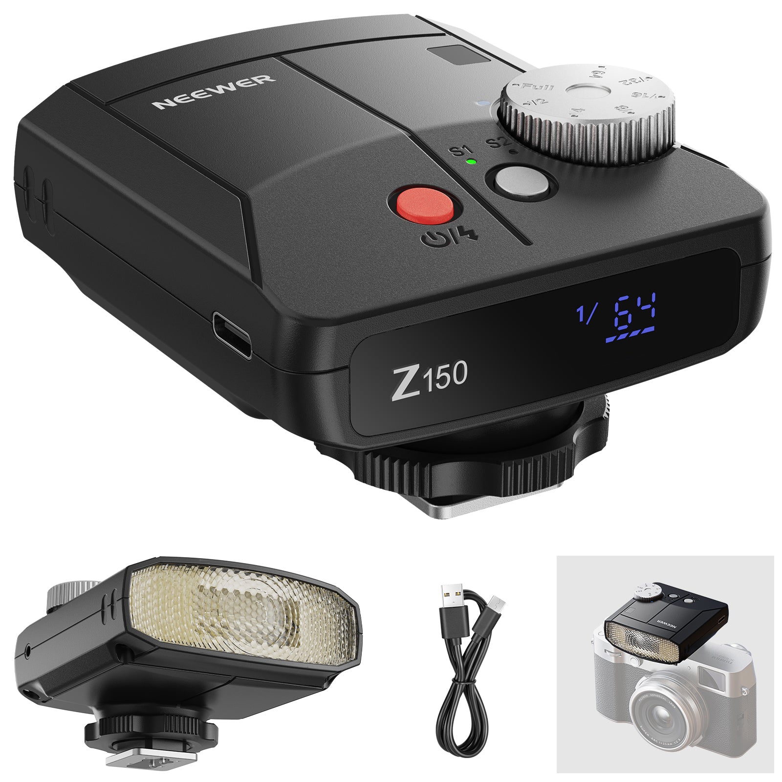 NEEWER Z150 Mini Camera Flash | Retro Style Speedlite – NEEWER.UK