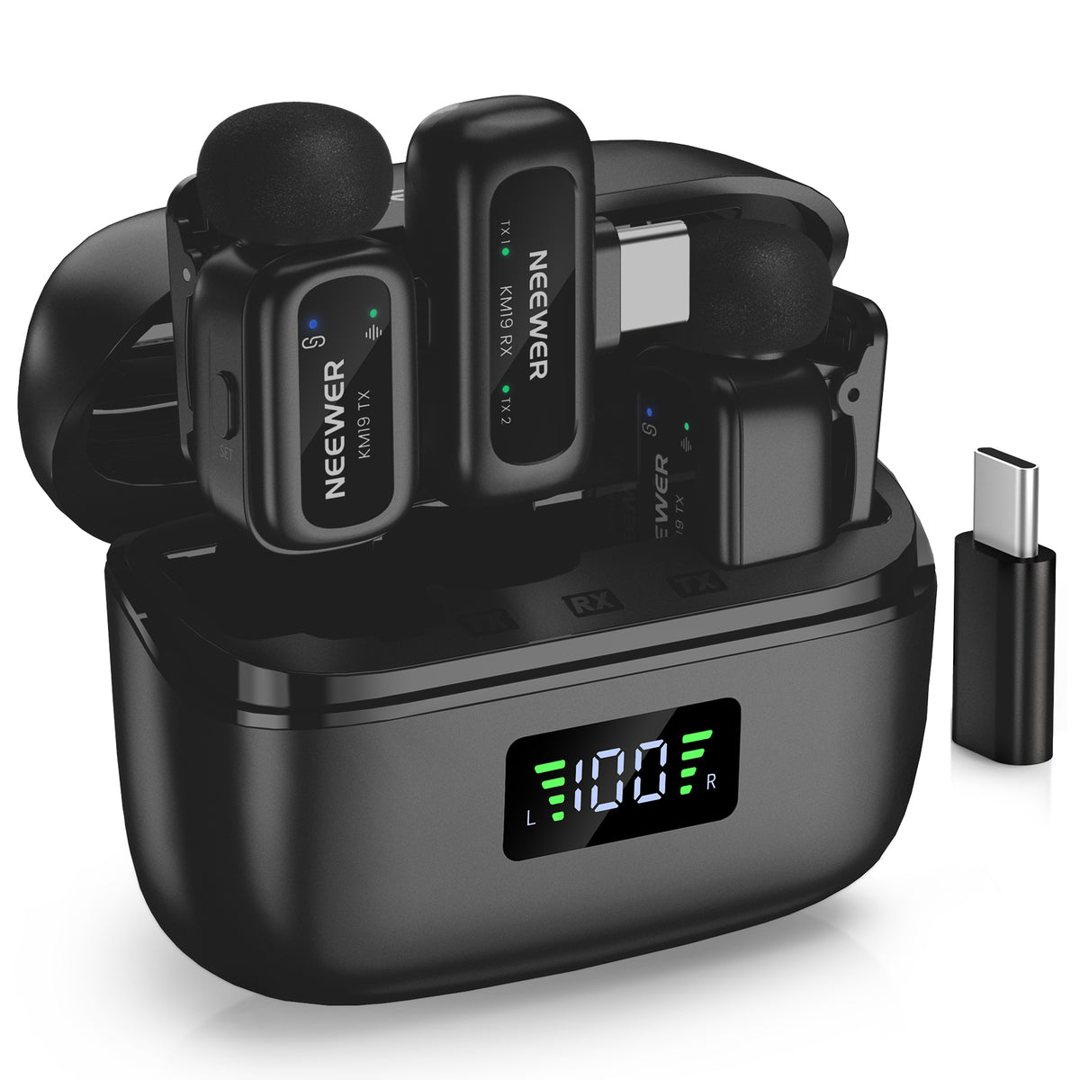 NEEWER KM19 Mini Clip On Wireless Lavalier Microphone – NEEWER.UK