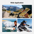 The NEEWER 49mm Filter Adapter Ring can be used for off-roading, surfing, and skiing.