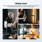NEEWER DS030 Ergonomic Cell Phone Stand for Desk is ideal for video calls, live streaming, and content creation.