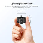 Compact and lightweight, the osmo pocket 3 mini tripod is ready to go whenever and wherever you shoot.