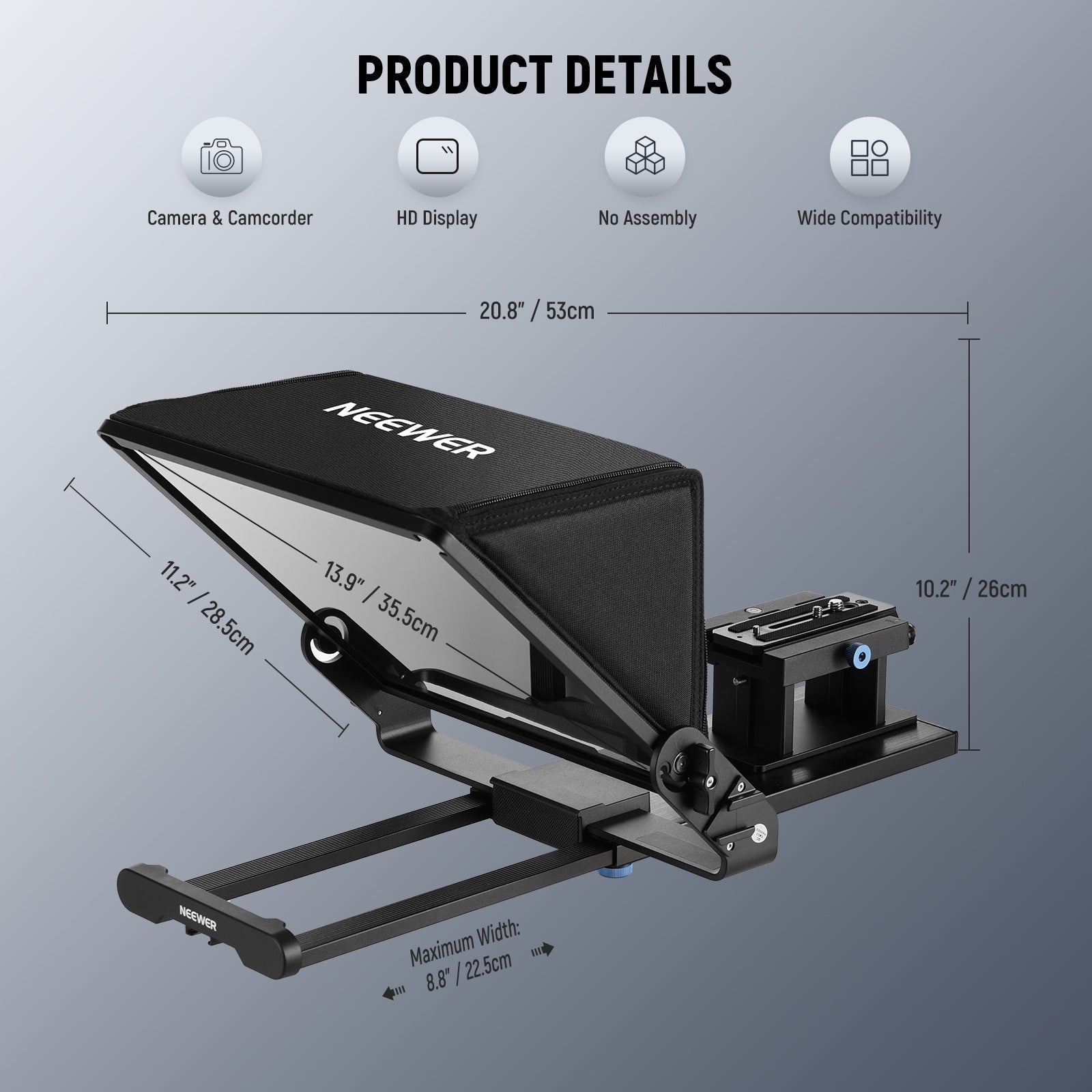 NEEWER X14 III Remote Control Teleprompter - NEEWER – NEEWER.UK