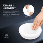 NEEWER CRS10 Silicone Diffuser is foldable and lightweight.