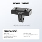 Specifications of the NEEWER AC038 Magnetic Mount Adapter For Insta360 Ace Pro/Ace Pro 2