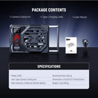 Package Contents of the NEEWER CA155 Camera Cooling Fan Kit