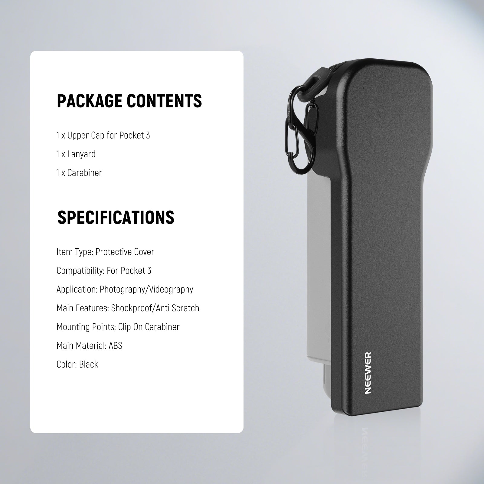 NEEWER AC026 Protective Cover for DJI Osmo Pocket 3 – NEEWER.UK