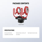 Package Contents of the NEEWER MH1 Microphone Shock Mount Kit