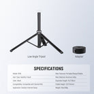 Specifications of the NEEWER ST93 Satellite Tripod Accessories Kit For Starlink Mini