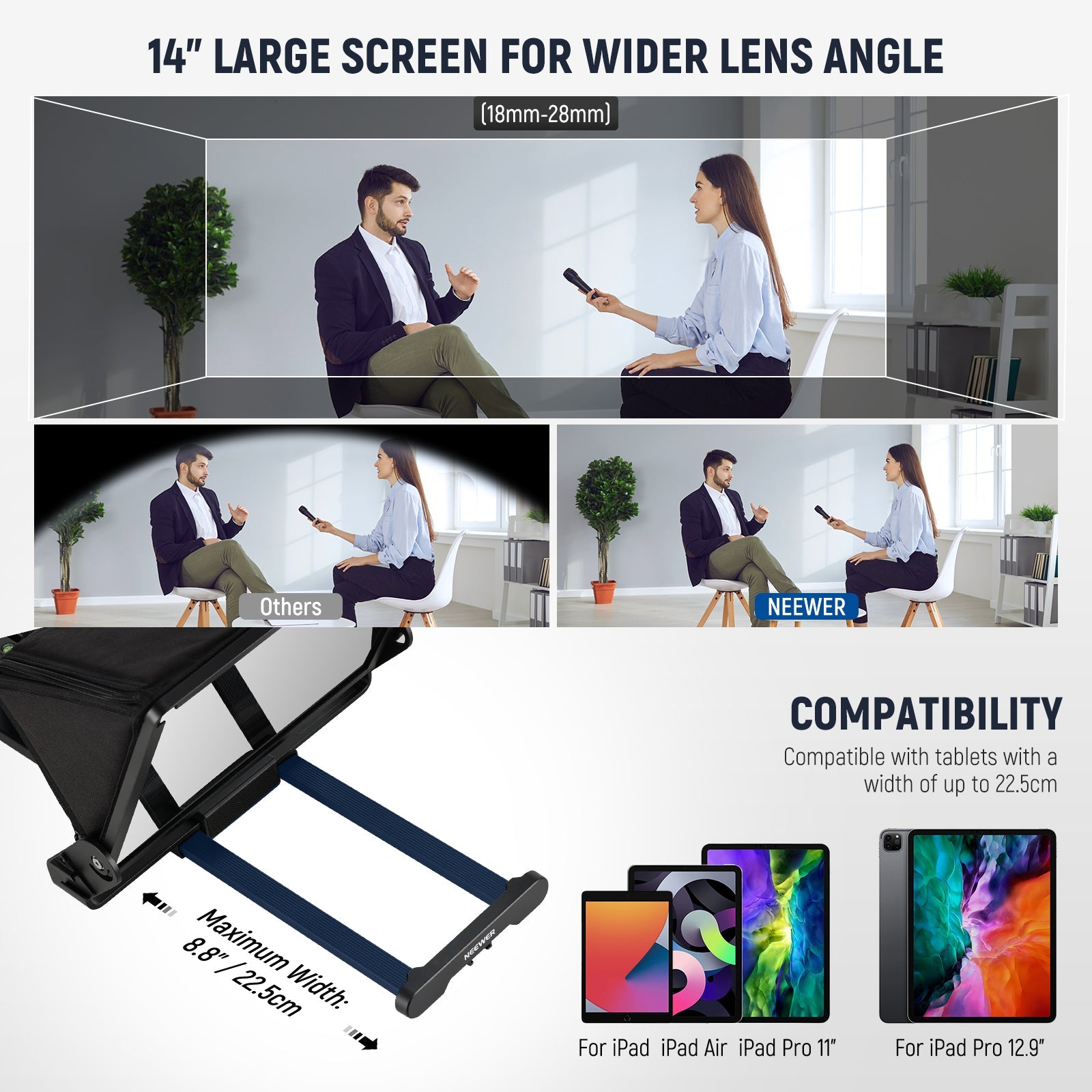NEEWER X14 III Remote Control Teleprompter - NEEWER – NEEWER.UK