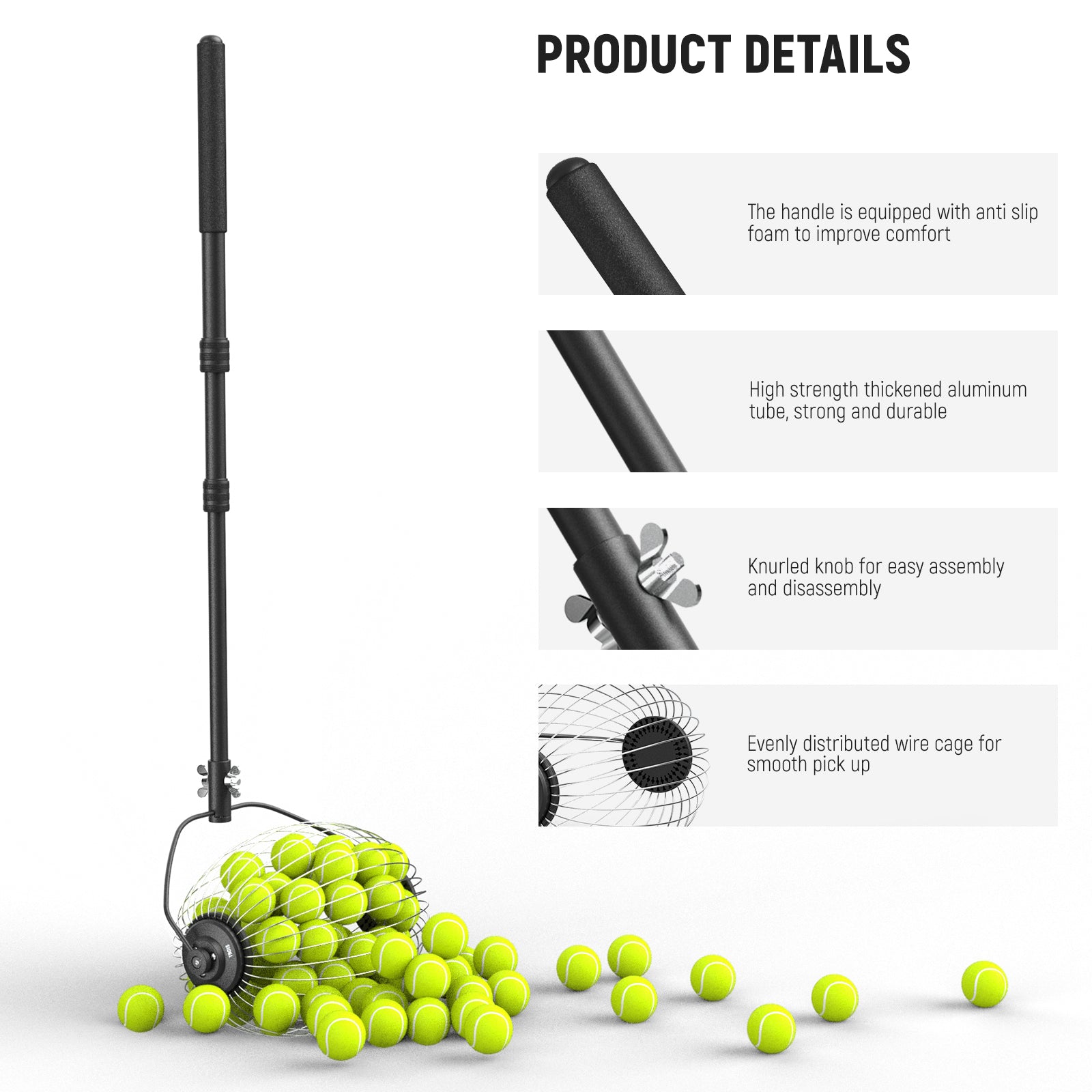 NEEWER TB01S Tennis Ball Collector Roller - NEEWER – NEEWER.UK