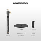 Package Contents of the NEEWER MT010 Desk Phone Stand Kit