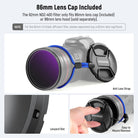 86mm Lens Cap Included