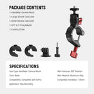 Package Contents of the NEEWER CA165 Handlebar Clamp Mount Kit
