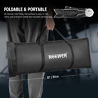 NEEWER NS60P Quick Release Strip Softbox is easy to fold, store and transport.