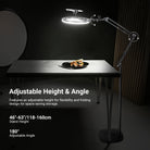 The NEEWER N44 Ring Light with Flexible Stand Kit provides lighting for food photography.