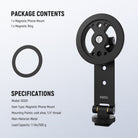 Specifications of the NEEWER DS031 Magnetic Phone Tripod Mount with Cold Shoe