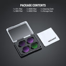 Package Contents of the NEEWER CPL/ND Filter Set For Insta360 GO Ultra